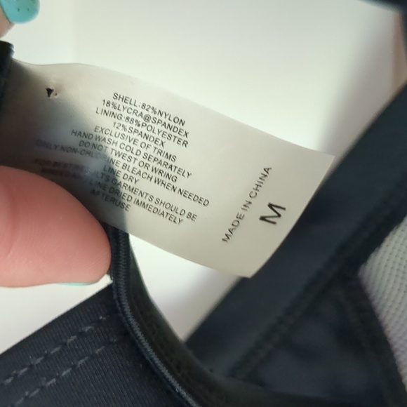 ❄️ 3/$25 Sexy Black Mesh Bra or Bikini Top - Picture 3 of 6